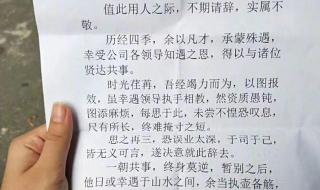 正确的离职报告怎么写